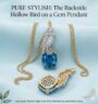 The Pinnacle of High Fashion: Meet Our Lightweight “Bird on a Gem” Pendant